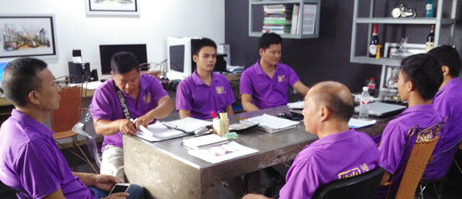 金秋九月燦源裝飾施工流程