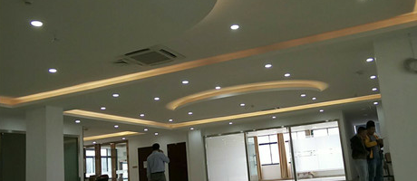 南寧裝修公司-韻達(dá)辦公室驗收過程