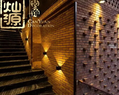 餐廳設(shè)計(jì)-磚墻效果