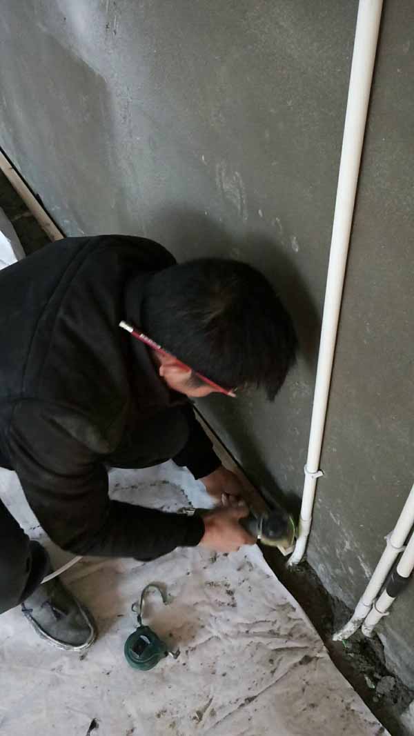 辦公室裝修形象墻打底 辦公室裝修形象墻打底