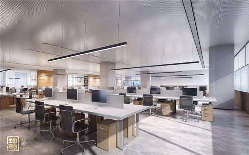 辦公室裝修設(shè)計-簡約風