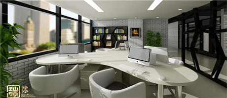 小型辦公室設計濃縮就是精華，不必過多強求大面積