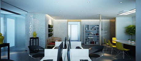 能容納10個人的小型辦公室設計，你肯定猜不到面積