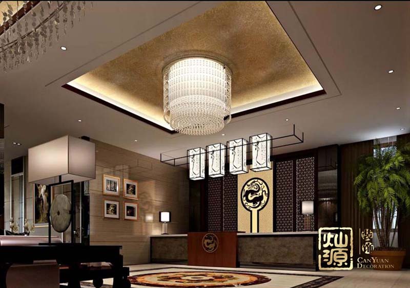 南寧足浴城裝修-前臺效果圖 南寧足浴城裝修-前臺效果圖