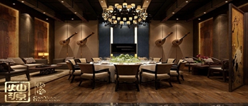 有個(gè)性 人性化 文化品位餐廳會所裝修才能被大眾喜歡
