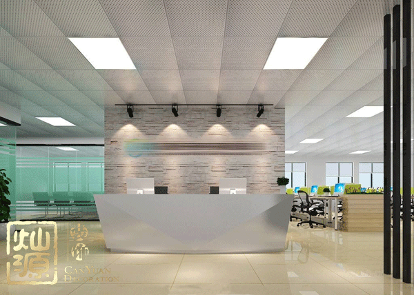 個(gè)性化辦公室前臺(tái)設(shè)計(jì)