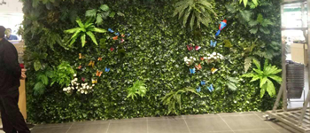 燦源裝飾對辦公空間新型背景墻材料的選擇