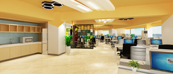 服裝公司辦公室裝修設(shè)計兼顧品牌展示與運營效率