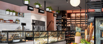 【熟食店裝修效果圖設(shè)計】什么？熟食店還可以這么裝？！