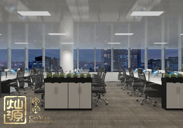 南寧五象新區(qū)會計公司辦公室格局 按需設(shè)計實現(xiàn)效率最大化