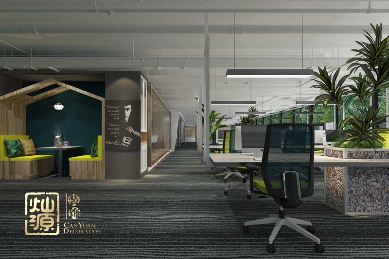 營(yíng)銷型辦公室裝修實(shí)景圖 營(yíng)銷型辦公室裝修實(shí)景圖