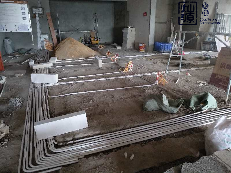 辦公室裝修施工水管敷設施工圖 辦公室裝修施工水管敷設施工圖