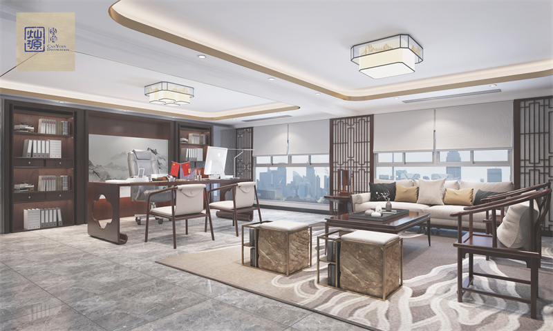 身家千萬(wàn)的老板辦公室裝修如何設(shè)計(jì)，才能擺脫“土豪風(fēng)”？