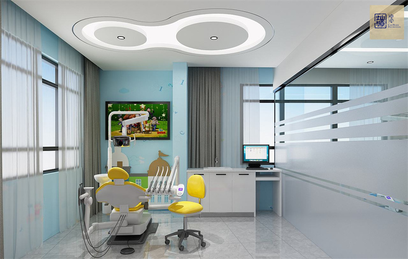 3分鐘，燦源裝飾教你用色彩打造流量型南寧口腔醫(yī)院裝修！