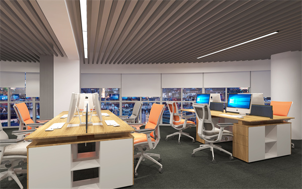 辦公室設計裝修效果圖—燦源裝飾 辦公室設計裝修效果圖—燦源裝飾