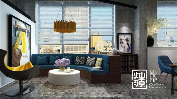 辦公室設(shè)計(jì)裝修效果圖&mdash;燦源裝飾