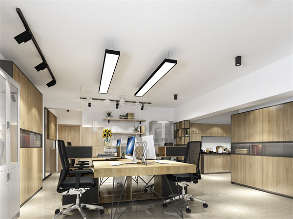 辦公室設(shè)計裝修效果圖&mdash;燦源裝飾