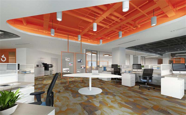 辦公室空間設(shè)計效果圖&mdash;燦源裝飾