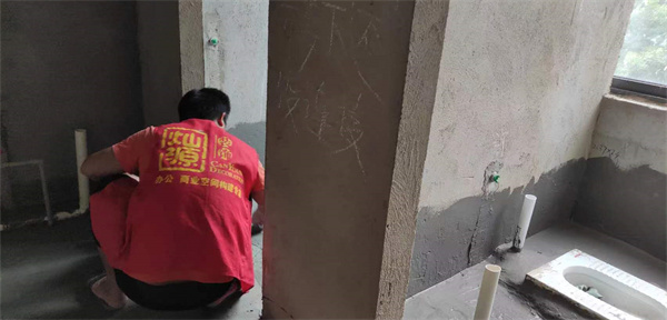 南寧辦公室裝修施工現(xiàn)場(chǎng)&mdash;燦源裝飾