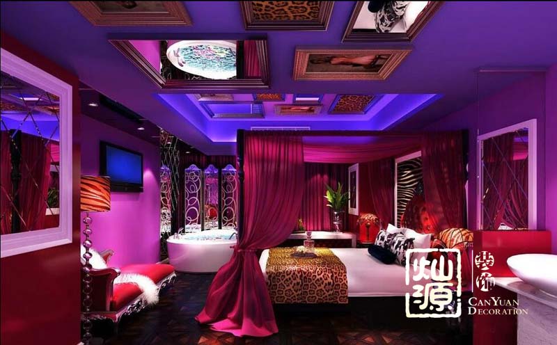 中鼎·萬象東方情侶主題酒店裝修案例-燦源裝飾 中鼎·萬象東方情侶主題酒店裝修案例-燦源裝飾
