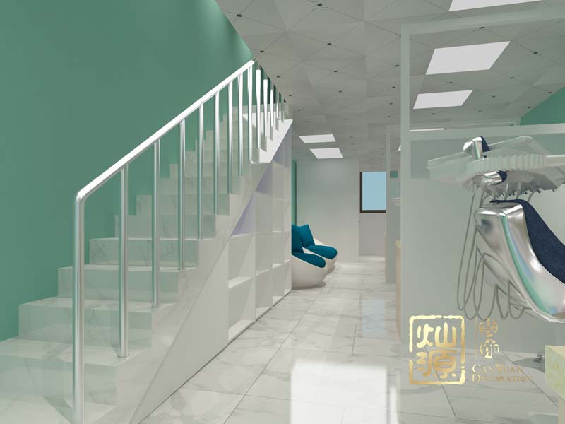 口腔診所辦公室裝修設(shè)計效果圖