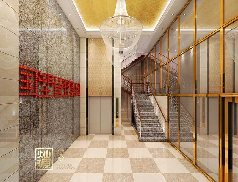 廣西國(guó)塑管業(yè)集團(tuán)有限公司辦公室設(shè)計(jì)裝修案例-燦源裝飾