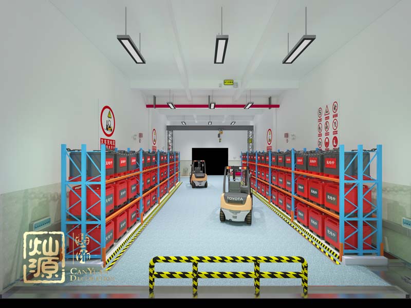 廣西太古可口可樂(lè)飲料有限公司叉車充電車間、維修車間改造設(shè)計(jì)案例