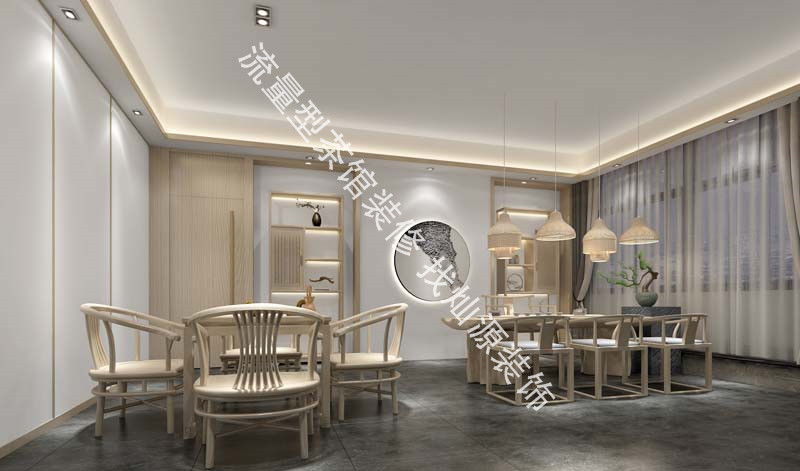茶館會(huì)所設(shè)計(jì)裝修效果圖