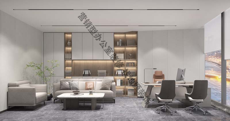 辦公室裝修設計效果圖&mdash;總經理室