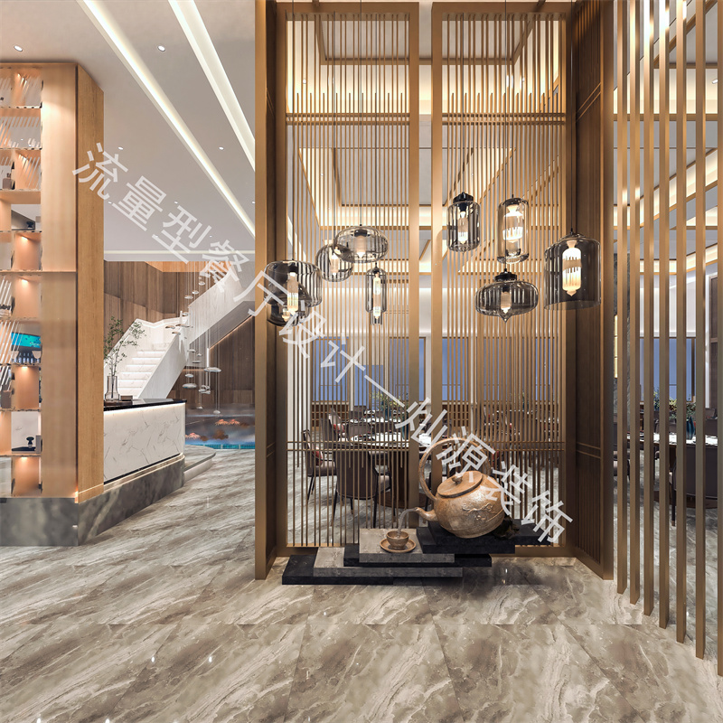 流量型餐廳設(shè)計(jì)效果圖&mdash;燦源裝飾