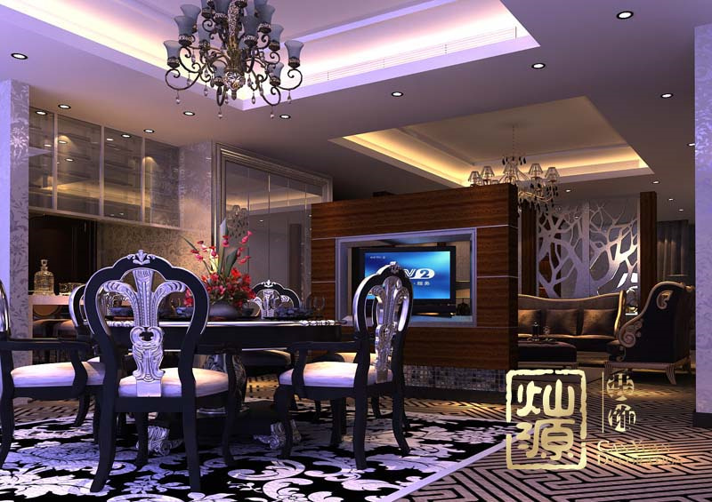 南寧主題酒店設(shè)計裝修效果圖&mdash;燦源裝飾