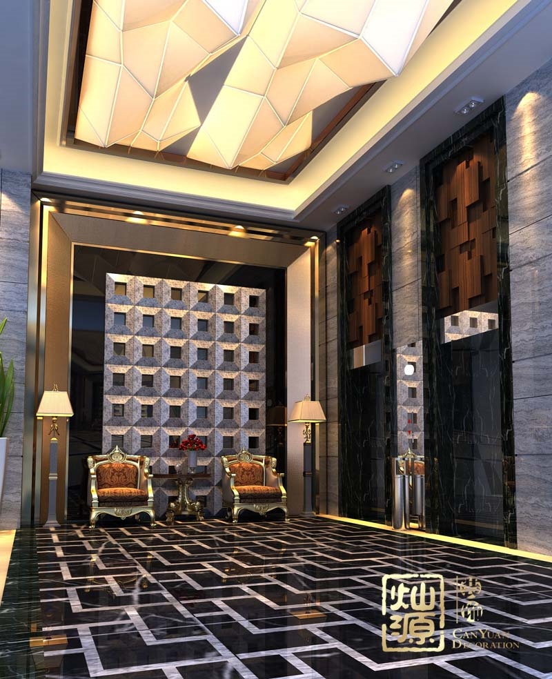 南寧主題酒店設(shè)計裝修效果圖&mdash;燦源裝飾