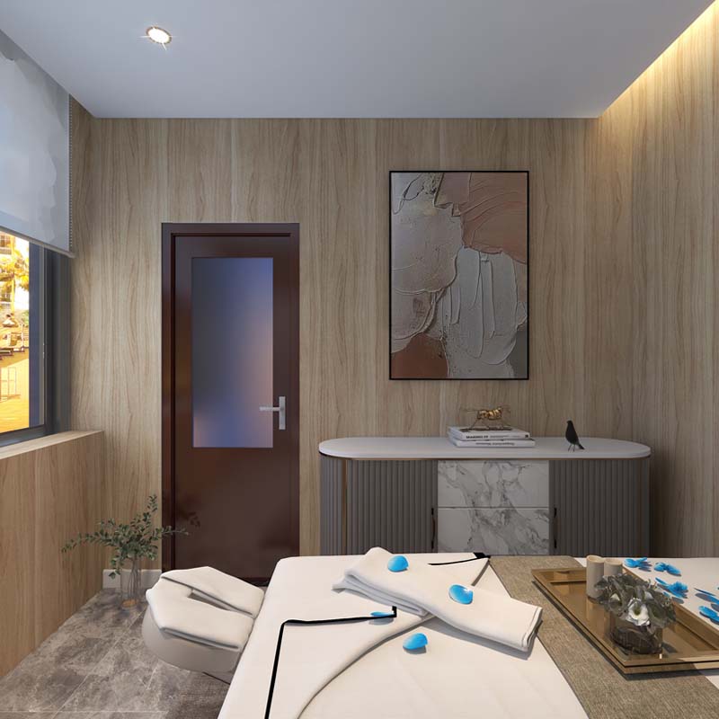 “專屬溫馨設(shè)計(jì)，打造小平米氛圍感成本裝修”——光明.瀾灣九里南寧按摩足浴會(huì)所設(shè)計(jì)裝修案例-燦源裝飾