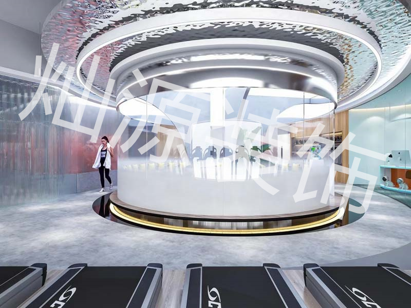 健身房設(shè)計效果圖&mdash;燦源裝飾