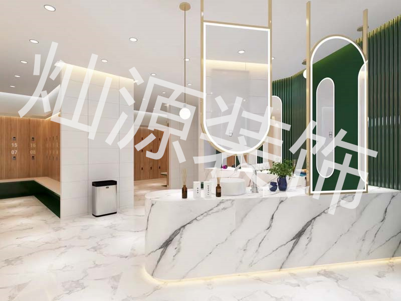 健身房設(shè)計效果圖&mdash;燦源裝飾