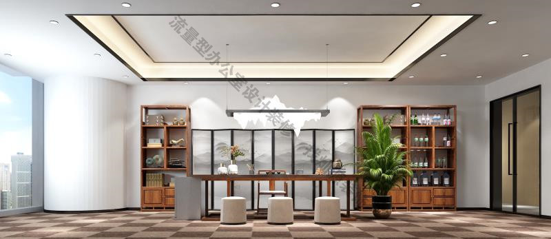 木倫思南寧辦公室設(shè)計裝修效果圖&mdash;燦源裝飾