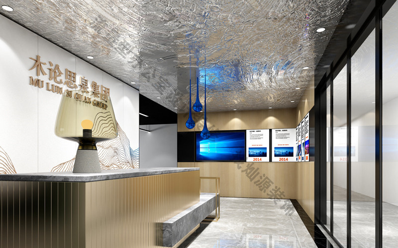 木倫思南寧辦公室設(shè)計裝修效果圖&mdash;燦源裝飾