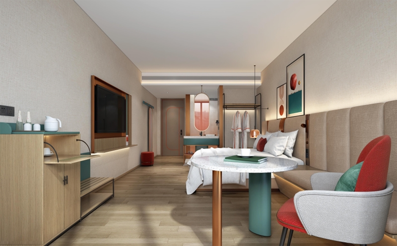 南寧小平米酒店設(shè)計裝修效果圖&mdash;燦源裝飾