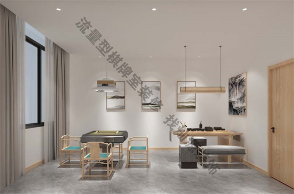 南寧棋牌室設(shè)計裝修效果圖&mdash;燦源裝飾