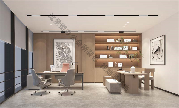 辦公會所設(shè)計裝修效果圖&mdash;燦源裝飾