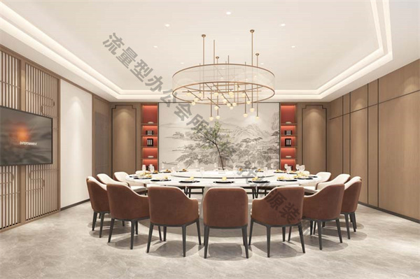 辦公會所設(shè)計裝修效果圖&mdash;燦源裝飾