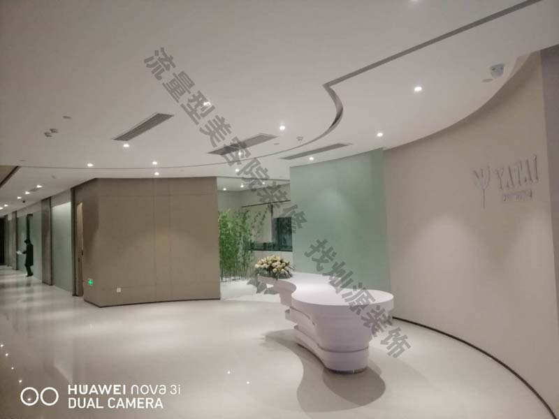 南寧美容院裝修實(shí)景圖&mdash;燦源裝飾