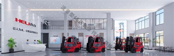 廣西合力叉車4s店裝修效果圖&mdash;燦源裝飾