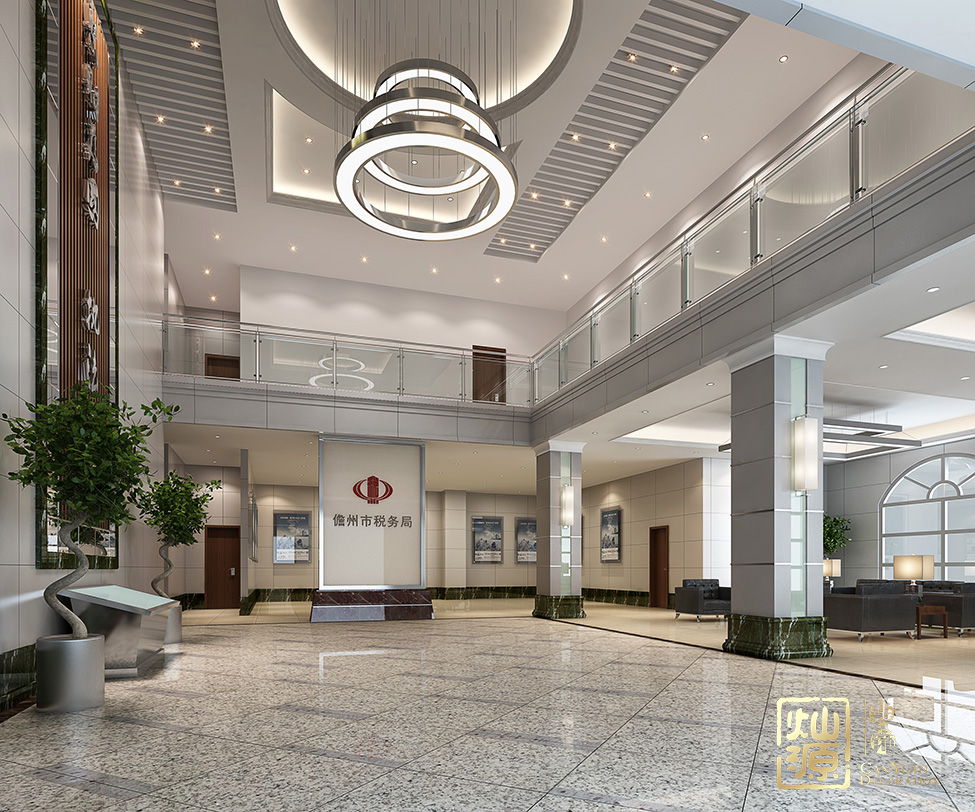 機(jī)關(guān)單位辦公室裝修大廳 機(jī)關(guān)單位辦公室裝修大廳